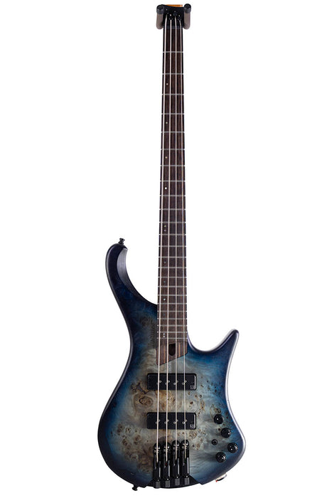 2024 Ibanez EHB1500 EHB Ergonomic Headless Bass Cosmic Blue Starburst Flat