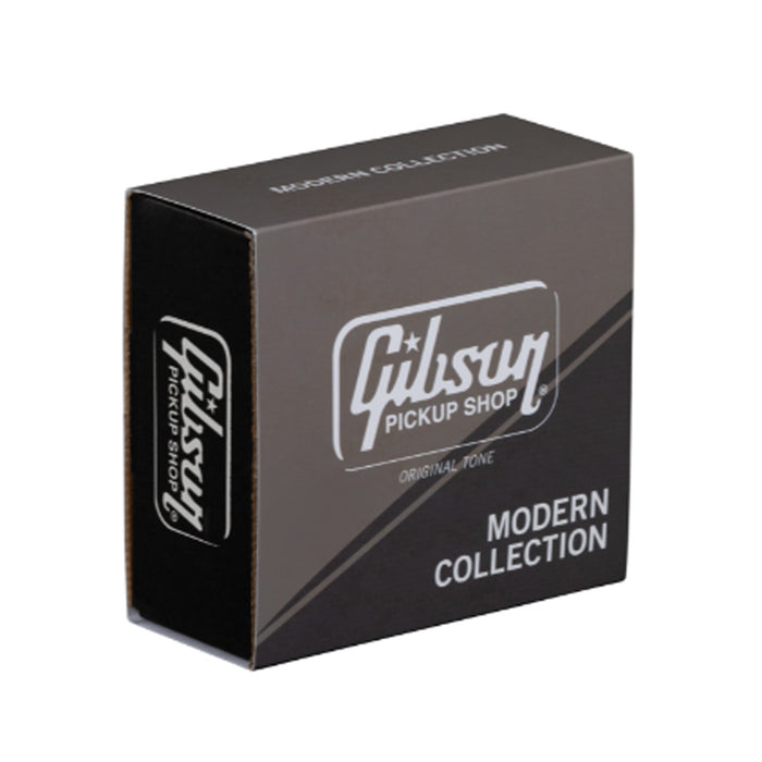 Gibson 490T "Modern Classic" Treble, Double Black, Chrome cover, 4-conductor, Potted, Alnico II, 8.5k ohms