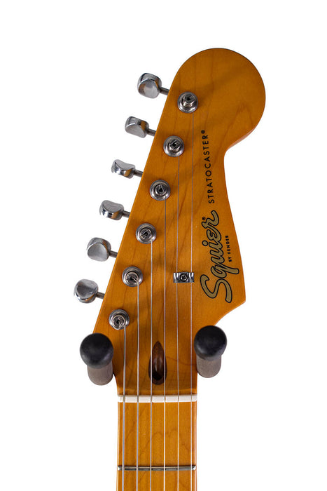 2022 Squier 40th Anniversary Vintage Edition Stratocaster Satin Wide 2-Color Sunburst w/Black Anodized Pickguard