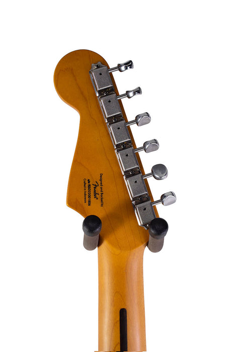 2022 Squier 40th Anniversary Vintage Edition Stratocaster Satin Wide 2-Color Sunburst w/Black Anodized Pickguard