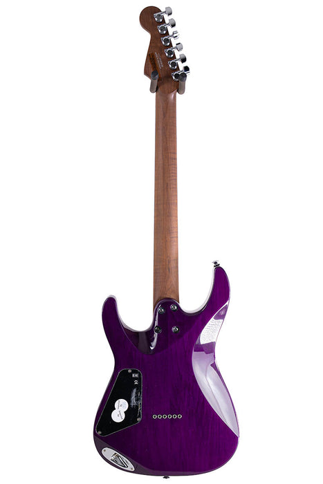 Charvel Pro-Mod Plus Dinky DK24 HH HT E QM Violet Radiance