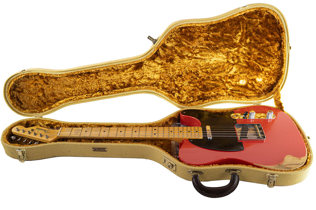 2008 Fender Custom Shop 51 Nocaster Relic Fiesta Red
