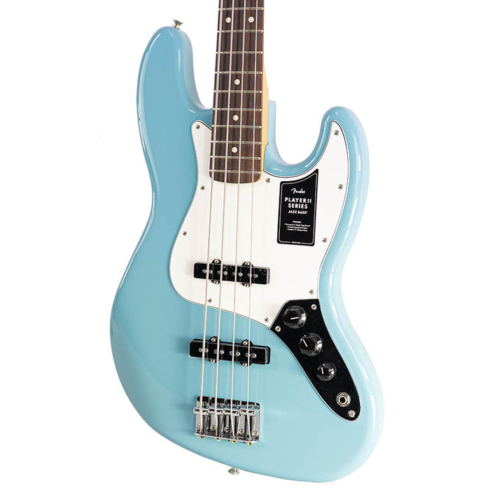 Brand New Fender Player II Jazz Bass Aquatone Blue
