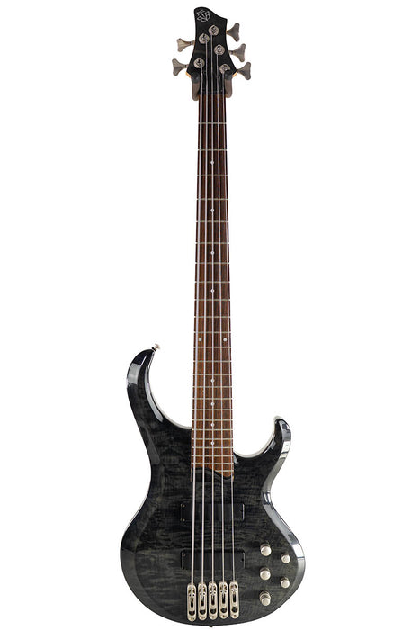 Ibanez BTB405QM Transparent Black Quilt