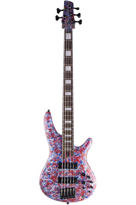 2026 Ibanez 250th USA Anniversary SR5A250 SR Premium 5-String Red, White and Blue