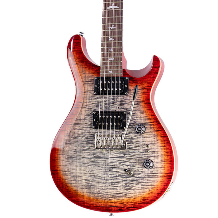 Brand New PRS SE Custom 24-08 Charcoal Cherry Burst