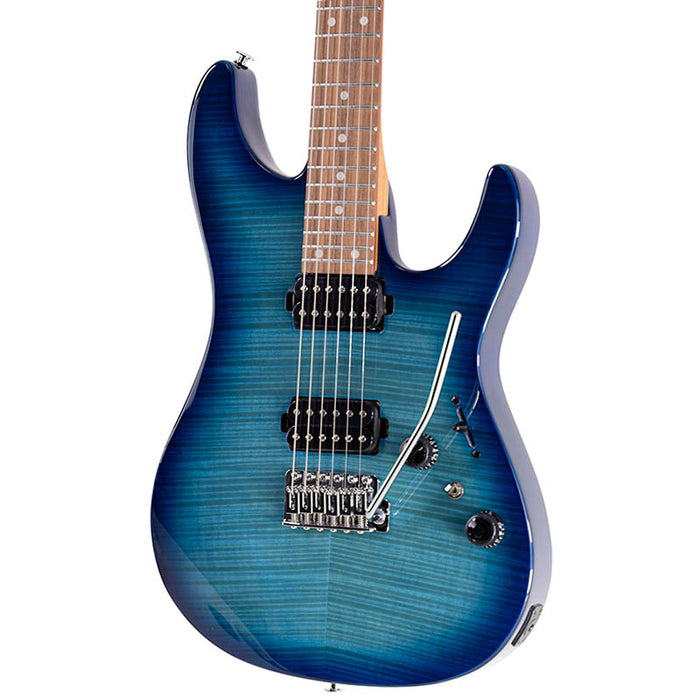 Brand New Ibanez AZ24S1F Transparent Turquoise Burst