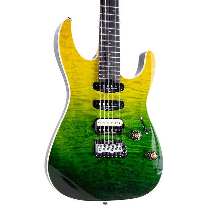 2026 Charvel Pro-Mod Plus Dinky DK24 2PT HSS EB QM Zombie Fade