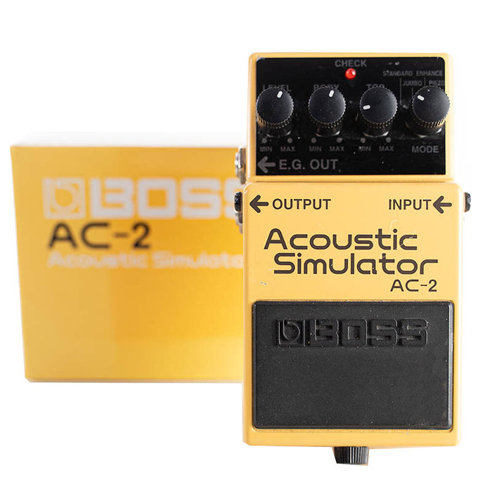 BOSS AC-2 Acoustic Simulator 動作中古品 Boss AC-2 Acoustic Simulator Pedal [USED] - Perfect Circuit