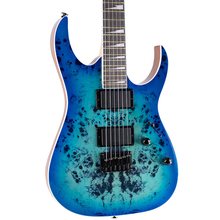 2026 Ibanez GRGR221PA RG Gio Aqua Burst