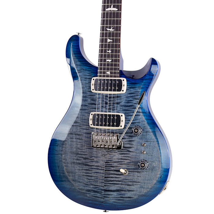 Brand New PRS S2 Custom 24-08 Faded Gray Black Blue Burst