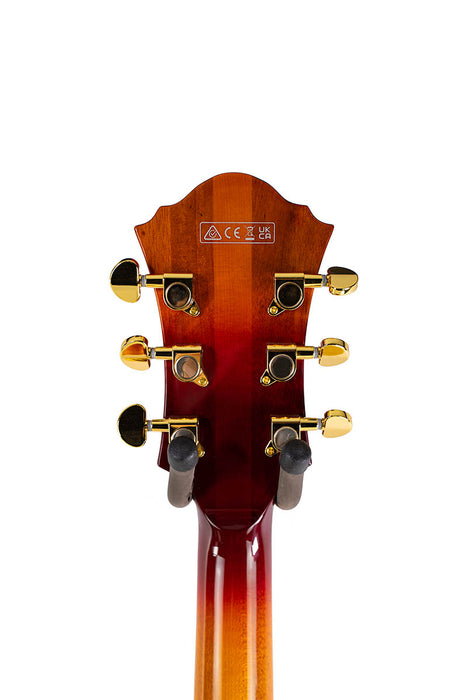 2026 Ibanez Artstar AF115 Hollowbody Aged Whiskey Burst
