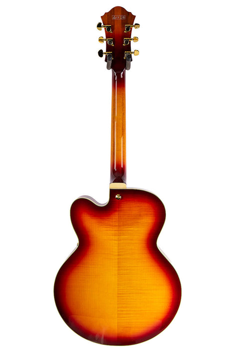 2026 Ibanez Artstar AF115 Hollowbody Aged Whiskey Burst