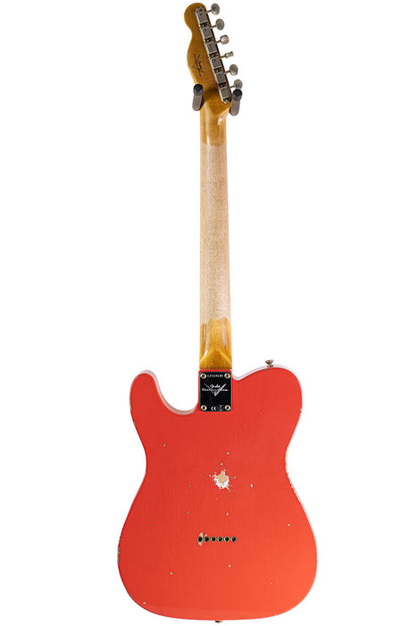 2025 Fender Custom Shop '64 Telecaster Relic Aged Fiesta Red 7 lbs, 5 oz