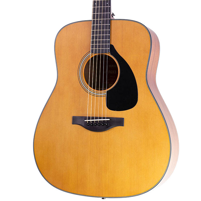 Brand New Yamaha FGX3 Red Label Acoustic Electric Natural