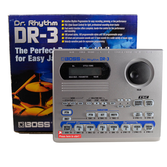 Boss DR-3 DR. Rhythm Drum Machine