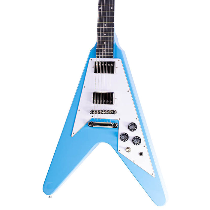 Brand New Epiphone Flying V 70s Maui Blue