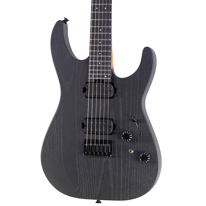 2026 Charvel Pro-Mod Plus Dinky DK24 HH HT EB Black Ash