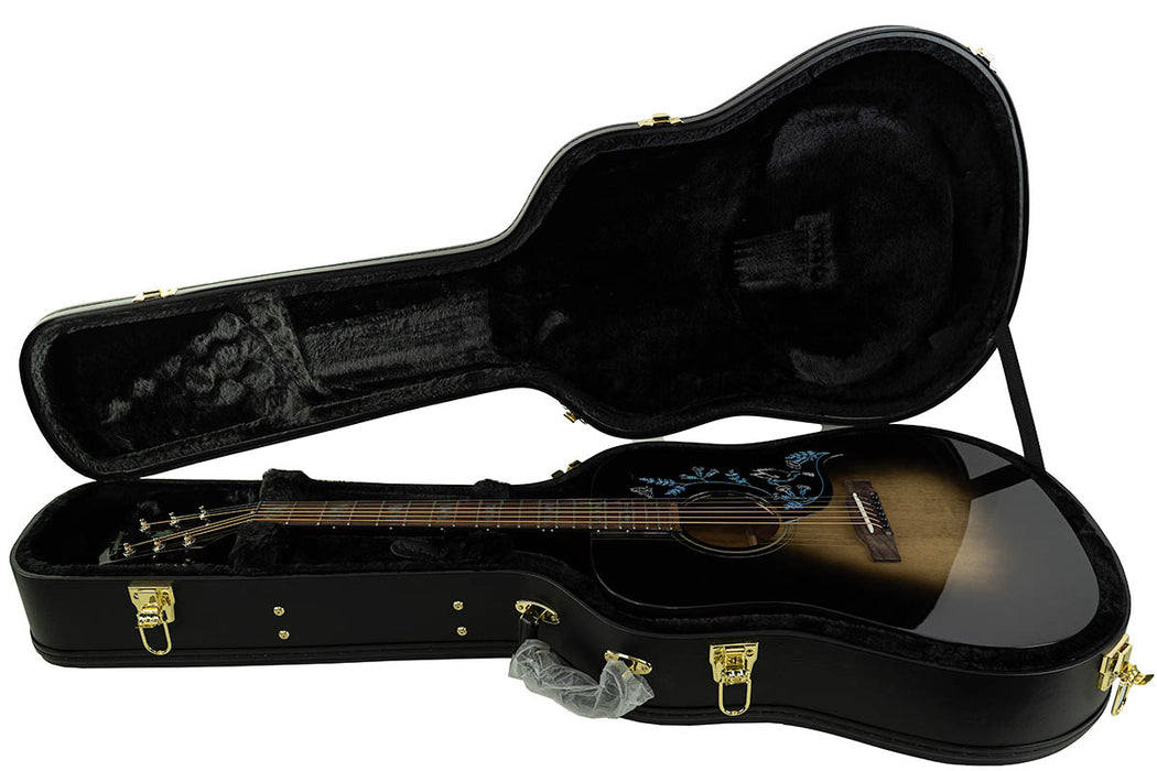 2026 Epiphone Eric Church Hummingbird Dark Cobra Burst
