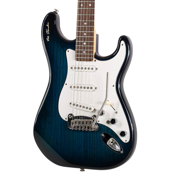 G&L S-500 Leo Fender Signature Model Transparent Blue Burst — New
