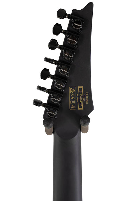 2026 Ibanez Iron Label RGRB720 Black