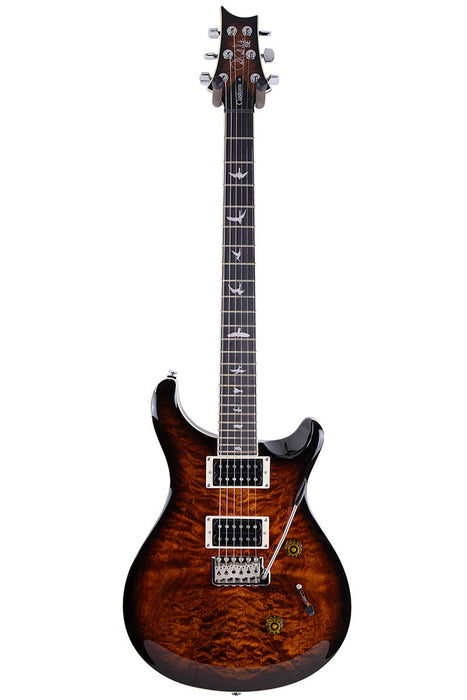 Brand New PRS SE Custom 24 Quilt Black Gold Sunburst