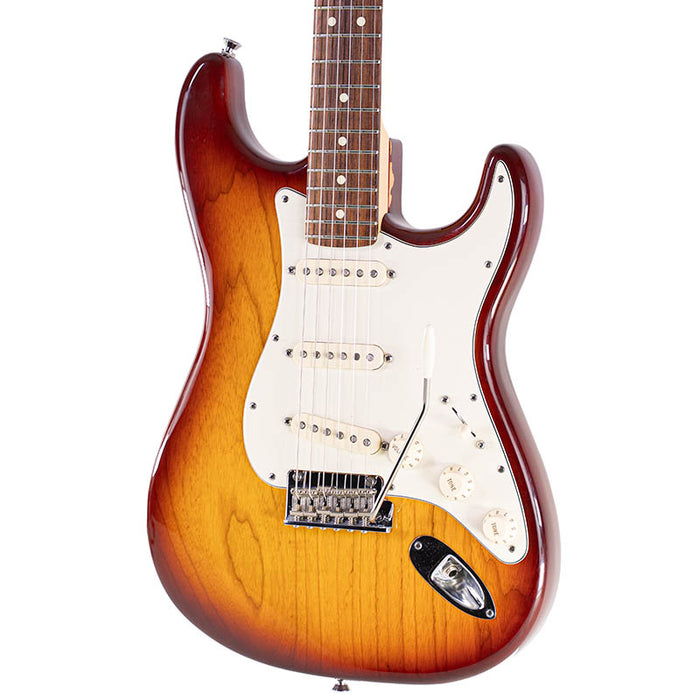2012 Fender American Standard Stratocaster Ash Sienna Sunburst