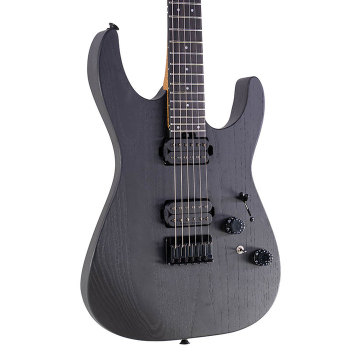 2026 Charvel Pro-Mod Plus Dinky DK24 HH HT EB Black Ash