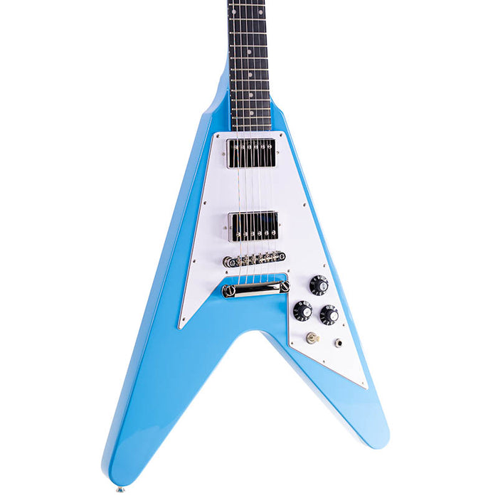 Brand New Epiphone Flying V 70s Maui Blue