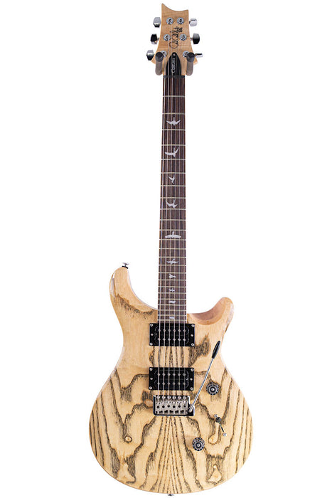 Brand New PRS SE Custom 24 Burled Ash Exotic Limited Edition Natural