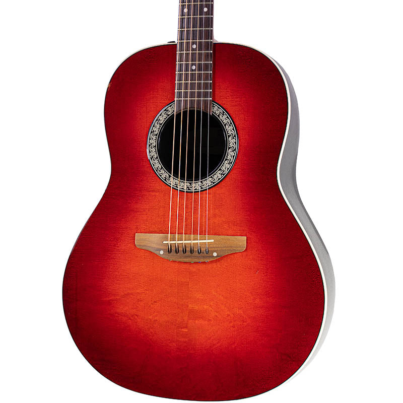 1996 Ovation 1711 Standard Balladeer Cherry Burst — New York Music