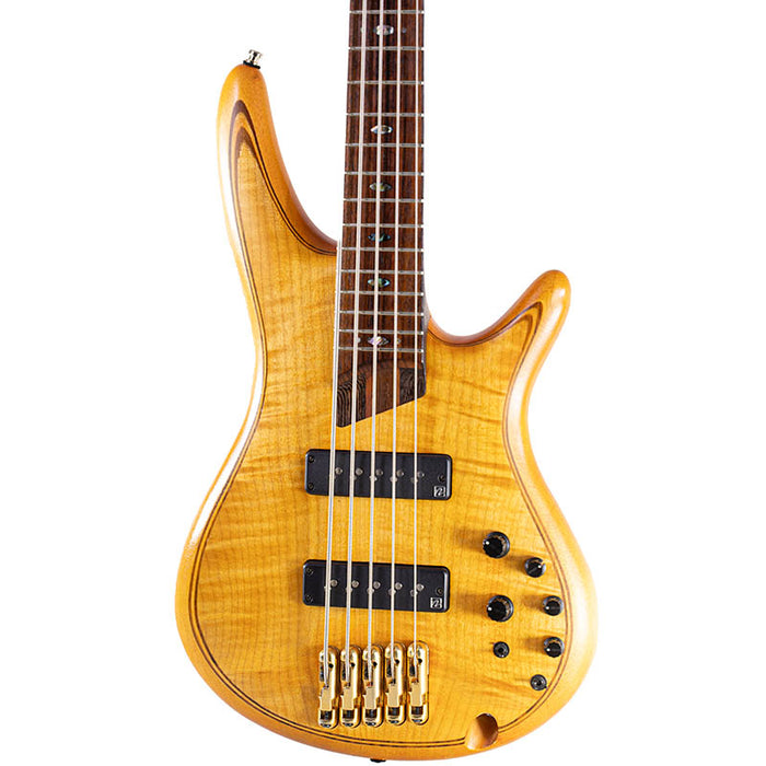 Ibanez SR Premium SR1405E Figured Maple Top Vintage Natural Flat