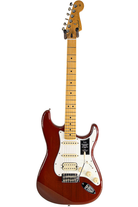 2025 Fender Player II Stratocaster HSS Transparent Mocha Burst