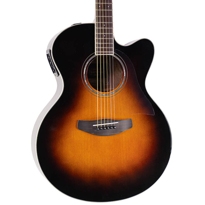 Brand New Yamaha CPX600 Old Violin Sunburst