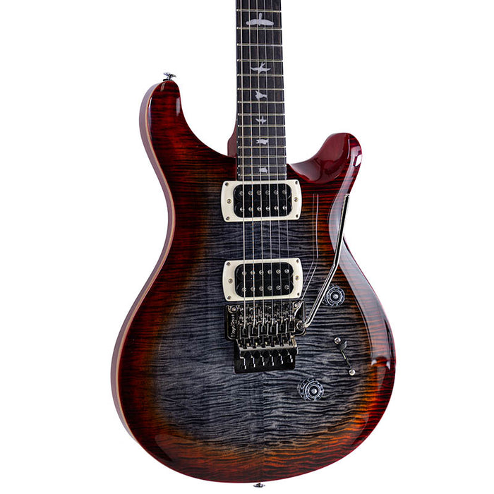 PRS SE Custom 24 Floyd Charcoal Cherry Burst