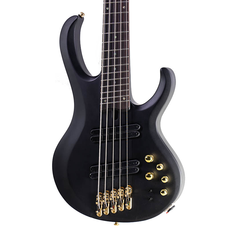 2026 Ibanez BTB Bass Workshop BTB605LM 5-string Black Flat — New