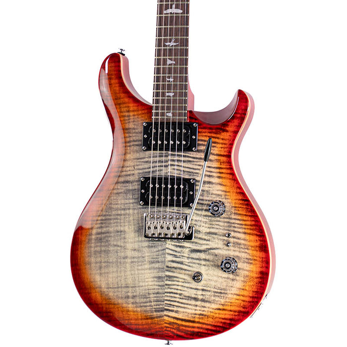 2025 PRS SE Custom 24-08 Charcoal Cherry Burst