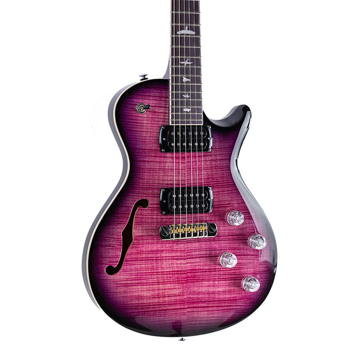 PRS SE Zach Myers 594 Semi-hollow Elderberry Burst