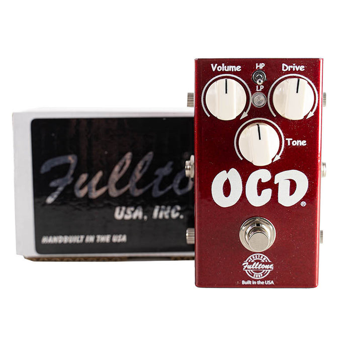 Fulltone Limited Edition OCD V2 Candy Apple Red — New York Music