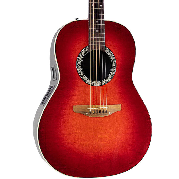 1996 Ovation 1711 Standard Balladeer Cherry Burst