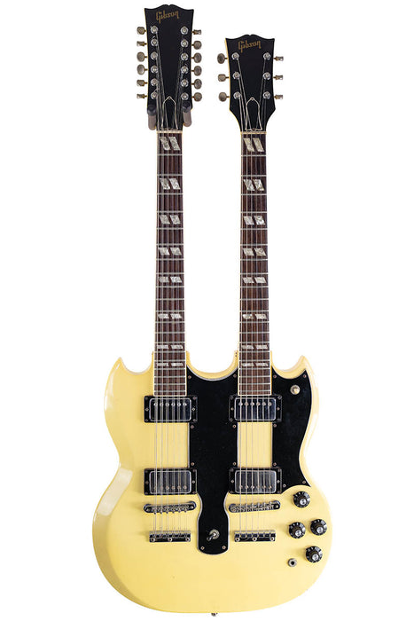 1974 Gibson EDS-1275 6/12 Double Neck White w/ OHSC