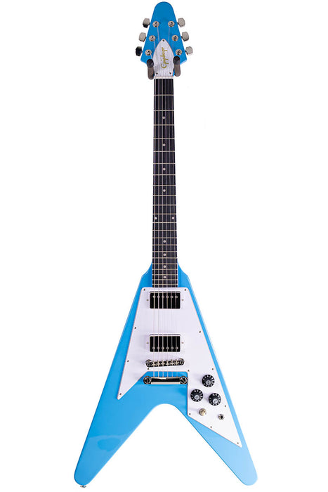Brand New Epiphone Flying V 70s Maui Blue
