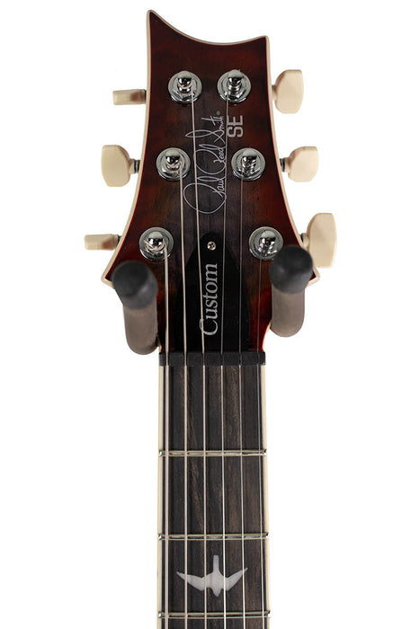 PRS SE Custom 24-08 Quilt Charcoal Cherry Burst
