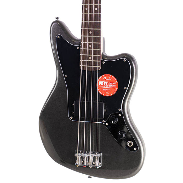 Squier Affinity Series Jaguar Bass H Charcoal Frost Metallic