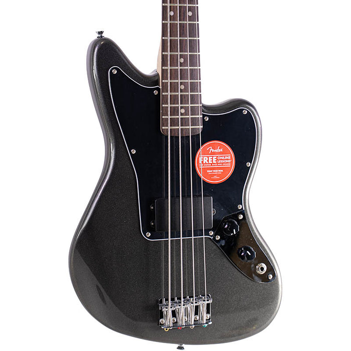 Squier Affinity Series Jaguar Bass H Charcoal Frost Metallic