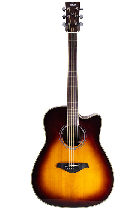 Yamaha FGC-TA TransAcoustic Cutaway Brown Sunburst