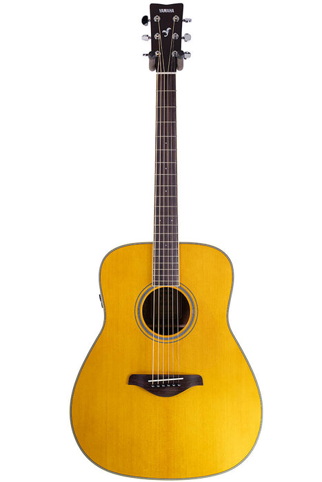 Brand New Yamaha FG-TA TransAcoustic Acoustic Guitar Vintage Natural