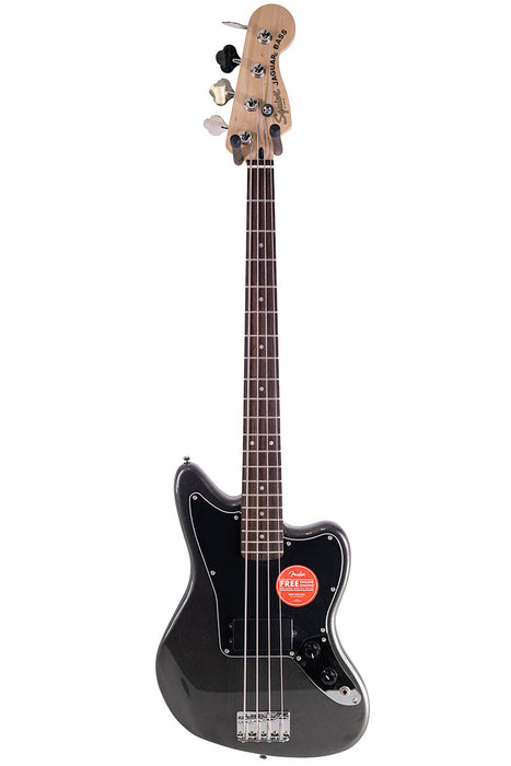 Squier Affinity Series Jaguar Bass H Charcoal Frost Metallic