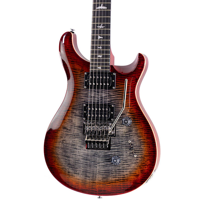 2025 PRS SE Custom 24 Floyd Charcoal Cherry Burst