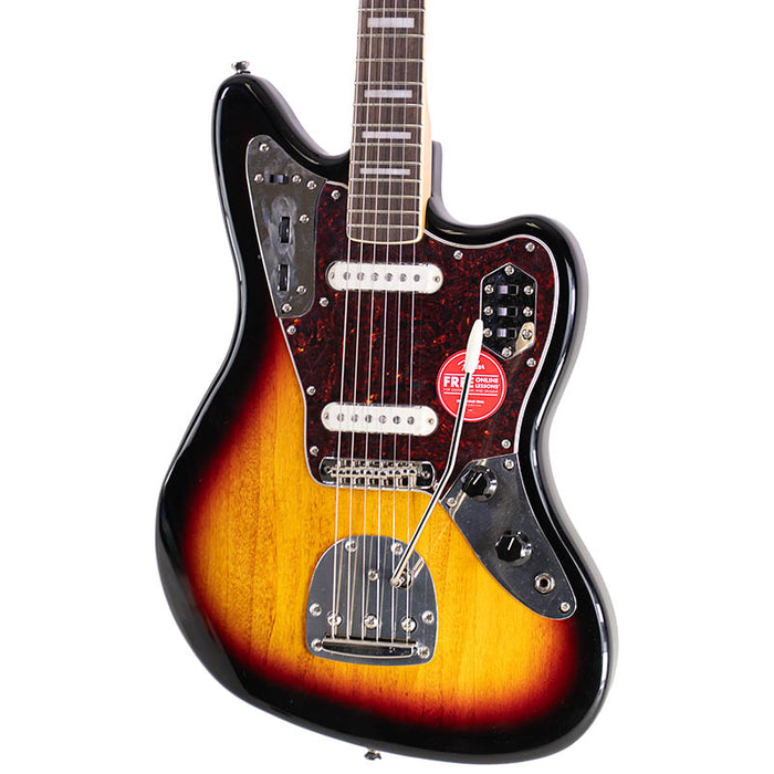 Squier Classic Vibe '70s Jaguar 3-Color Sunburst